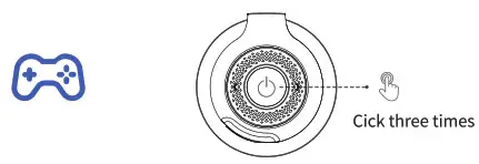 EAGLEND EH02 Wireless Bluetooth Headset - game opretion