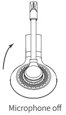 EAGLEND EH02 Wireless Bluetooth Headset - microphon off