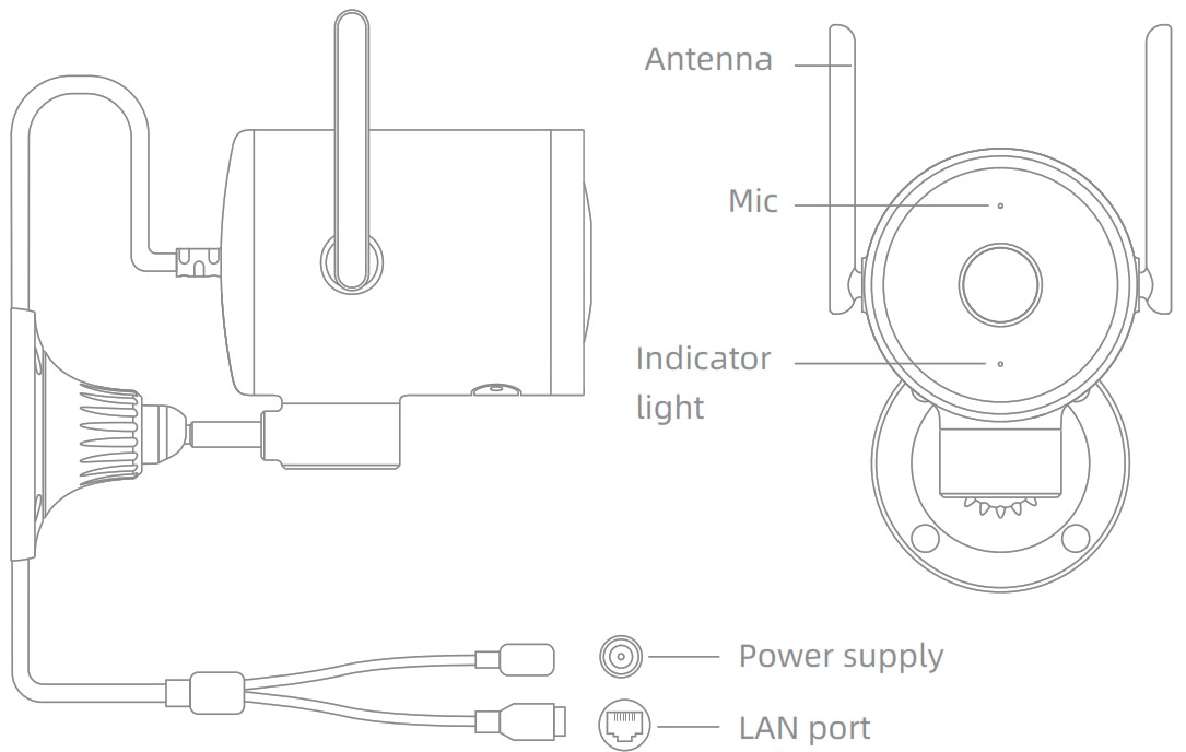 imilab EC3 Outdoor Security Camera - Product introduction 2