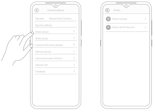 imilab EC3 Outdoor Security Camera - sharing a video