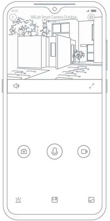 imilab EC3 Outdoor Security Camera - video plyback