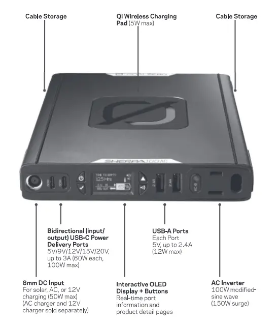 GOALZERO Sherpa100AC Power Bank 1