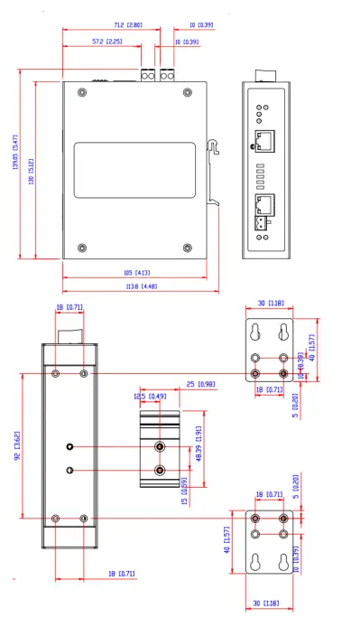 MOXA IEX-402-SHDSL Series SHDSL Ethernet Extender FIG 5