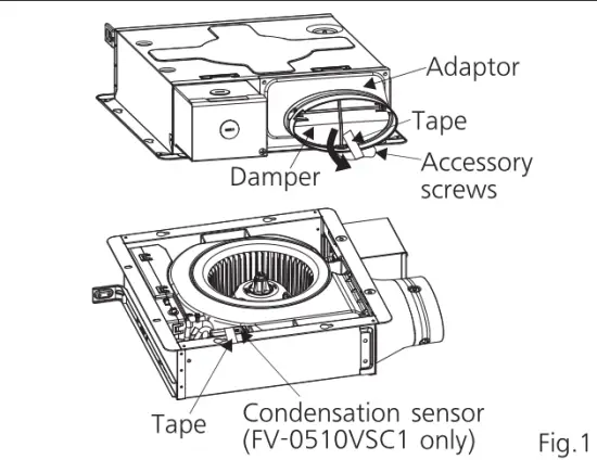Panasonic FV 0510VSC1 Ventilating Fan - fig9