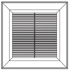 Panasonic FV 0510VSC1 Ventilating Fan - grille