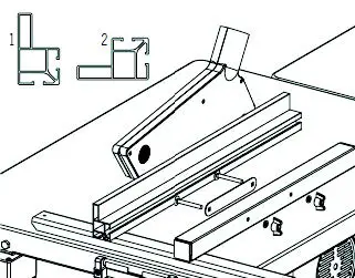 MEEC TOOLS 004665 Bench Ripsaw fig 21