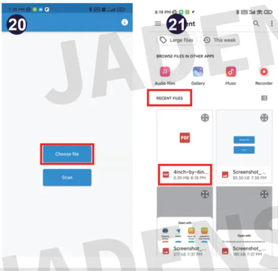 JADENS-Shipping-Printer-App-More Setup