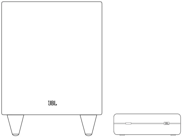 JBL SUB80P Wireless Subwoofer - cover
