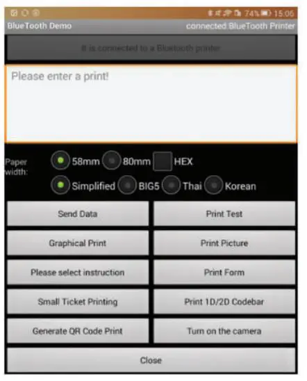 Shenzhen Zijiang Electronics ZJ5811 Portable Thermal Printer-fig10