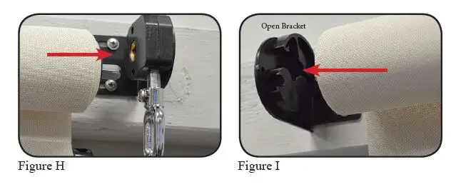 Select Blinds Outdoor Pole Operated Sun Shade with PVC Fabric FIGB 8