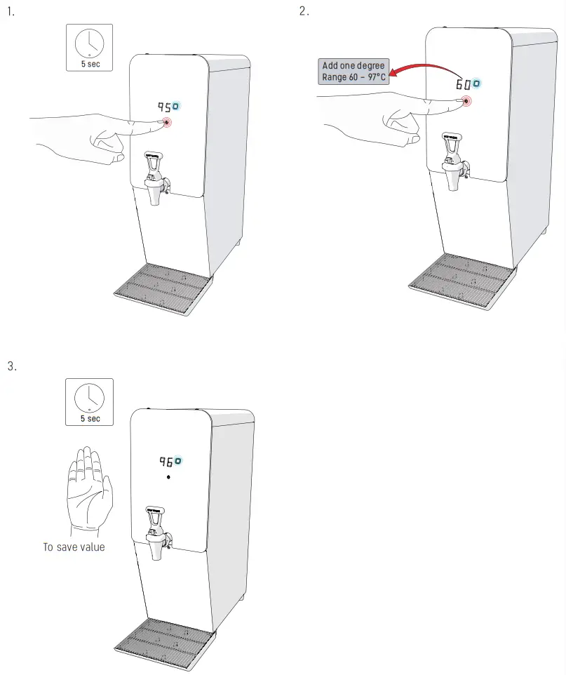CHEFMASTER HEF605 Water Boiler - fig 5