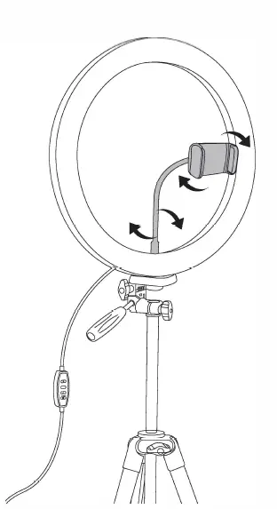 TAOTRONICS TT-CL027 -LED- Stand -Light -FIG -17