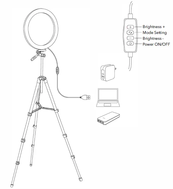 TAOTRONICS TT-CL027 -LED- Stand -Light -FIG -22