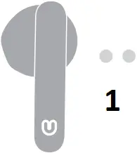 unihertz UniBuds - Controls 1a - 1