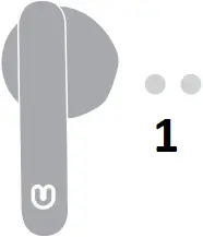 unihertz UniBuds - Controls 1b - 1