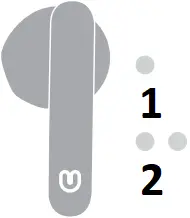 unihertz UniBuds - Controls 6a - 1