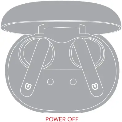 unihertz UniBuds - Power off