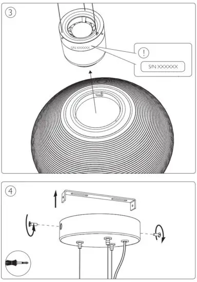 PHILIPS 40906 Ambiance Flourish Hanging Lamp - figure 4