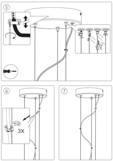 PHILIPS 40906 Ambiance Flourish Hanging Lamp - figure 5