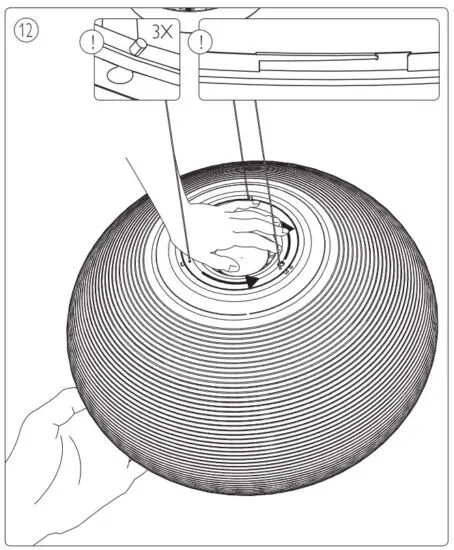 PHILIPS 40906 Ambiance Flourish Hanging Lamp - figure 8