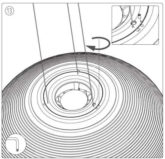 PHILIPS 40906 Ambiance Flourish Hanging Lamp - figure 9
