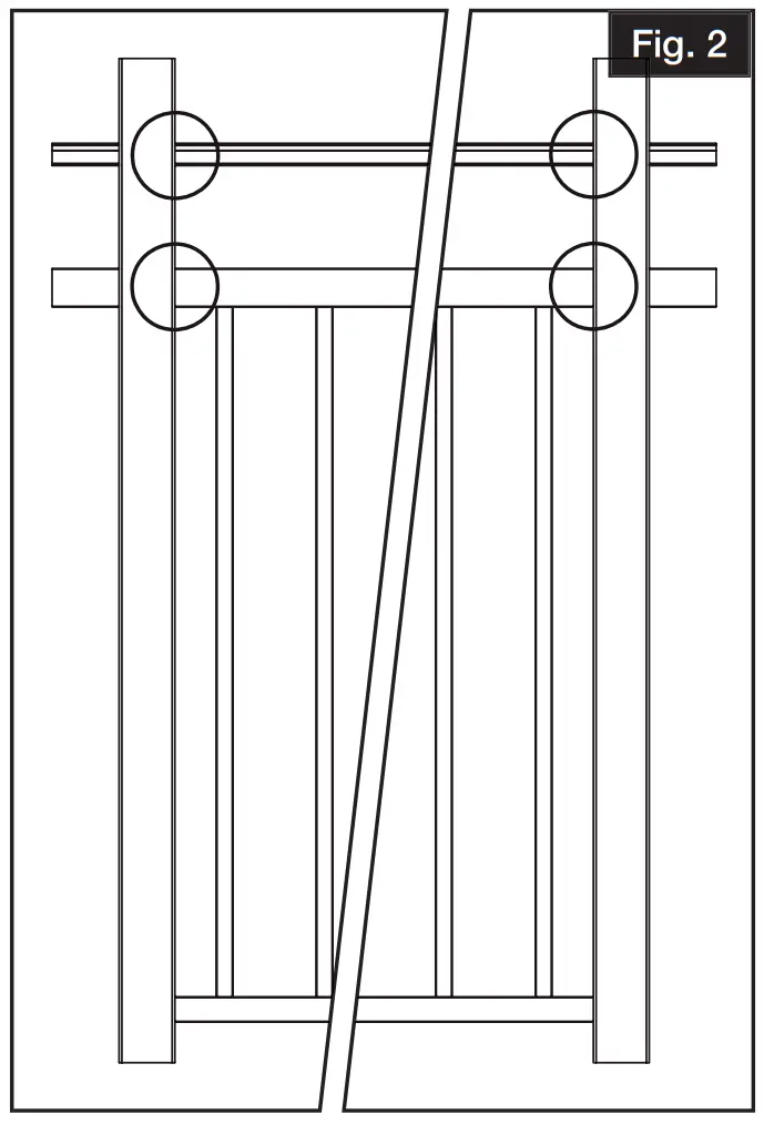 Barrette OUTDOOR LIVING Aluminum Railing 2 To 3 Rail Adapter - fig 2