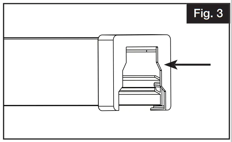 Barrette OUTDOOR LIVING Aluminum Railing 2 To 3 Rail Adapter - fig 3