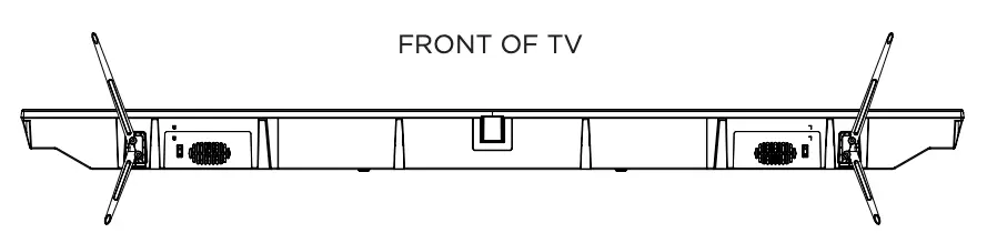 FRONT OF TV