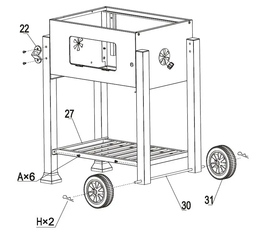 BLAUPUNKT-GC601-Electric-Charcol-Grill-fig6