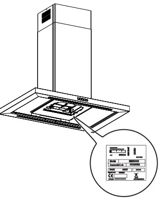IKEA 403.890.89 SVAVANDE Ceiling-Mounted Extractor Hood-fig6
