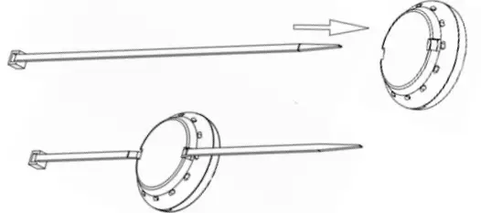 trumeter FlexAlert Universal Small Form Countdown Timer - cable