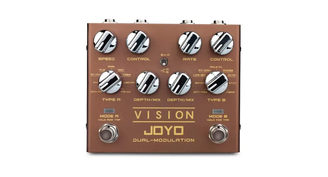 Joyo R-09 Vision Dual Channel Stereo Modulation Guitar Effect Pedal User Manual Joyo R-09 Vision Dual Channel Stereo Modulation Guitar Effect Pedal User Manual