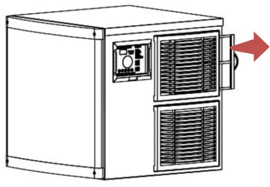 Sun Ming SM IM 420 Modular Type Cube Ice Machine - fig 4