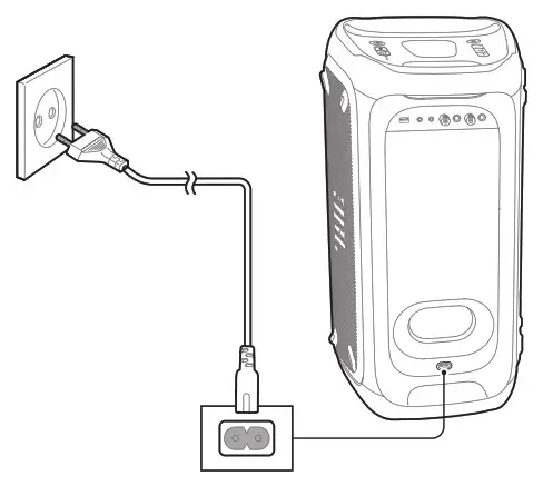 JBL Powerful portable Bluetooth POWER ON