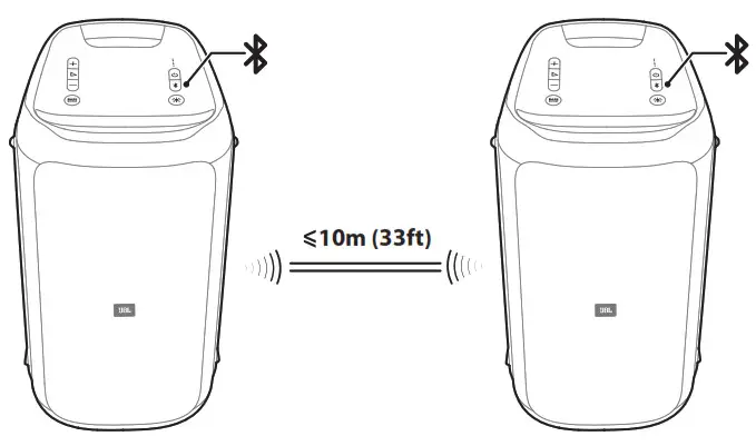 JBL Powerful portable Bluetooth SETTINGS 1