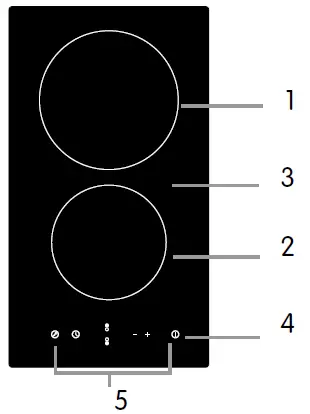 ELVITA CKH2331S Built in Ceramic Hob-1