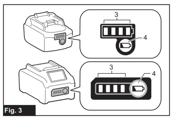 Remaining battery capacity