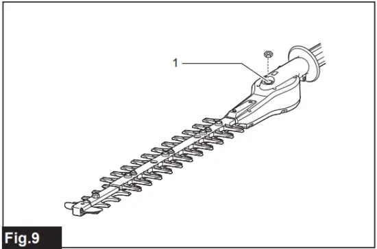 makita EN410MP Hedge Trimmer Attachment - Fig 5
