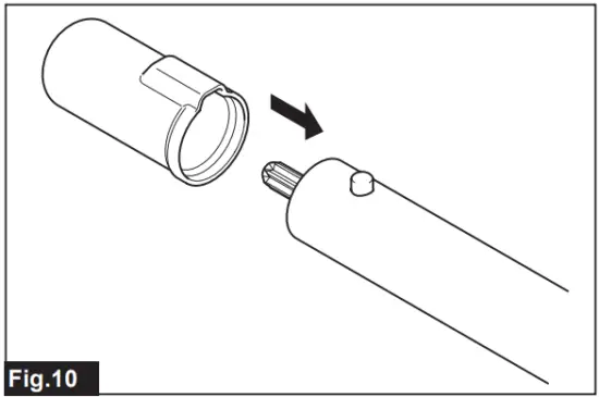 makita EN410MP Hedge Trimmer Attachment - Fig 6