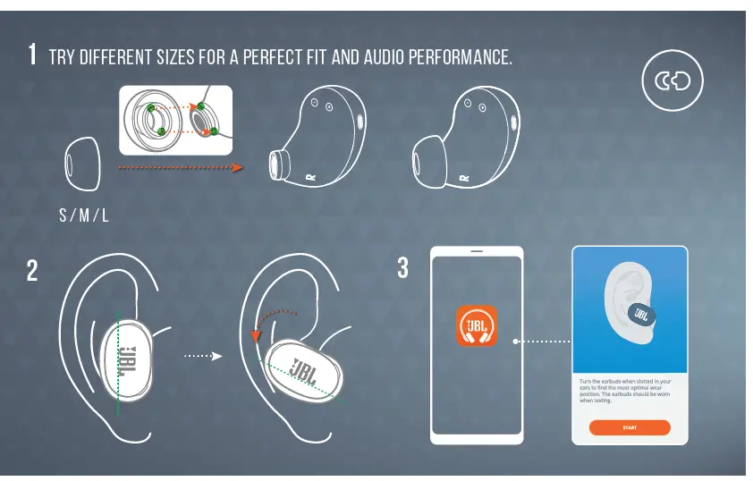 JBLLIVEFREE2TWSBAM Live Free 2 TWS Noise-Canceling True Wireless In-Ear Headphones fig 3