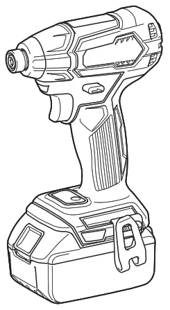 makita DTD155 Cordless Impact Driver-