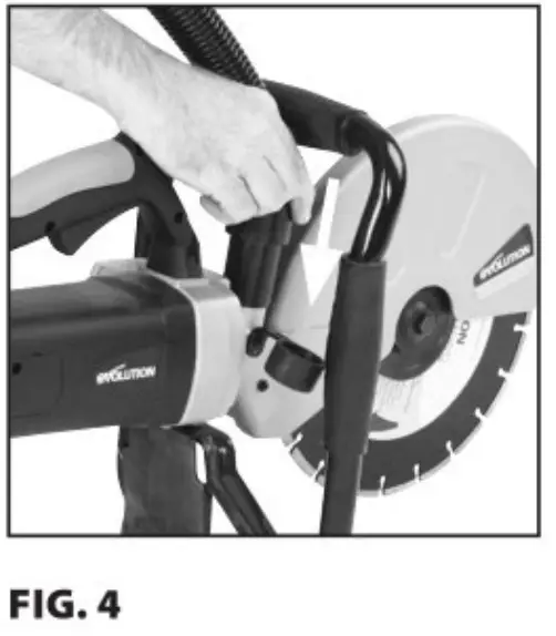 POWER FIST 12 in Electric Concrete Saw-fig4