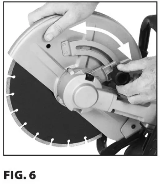 POWER FIST 12 in Electric Concrete Saw-fig6