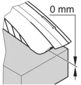 metabo TS 216 Circular Table Saw - Operation 1