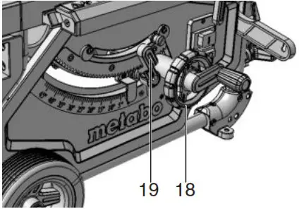 metabo TS 216 Circular Table Saw - Operation 3