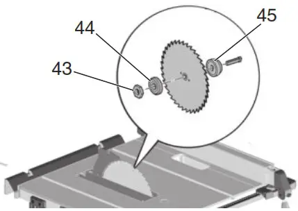 metabo TS 216 Circular Table Saw - Transport 4