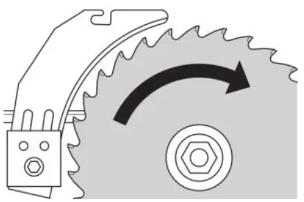metabo TS 216 Circular Table Saw - Transport 5