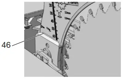 metabo TS 216 Circular Table Saw - Transport 6
