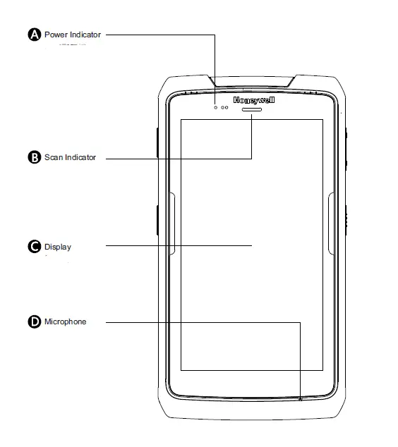 Honeywell EDA711 ScanPal Enterprise Tablet FIG 1