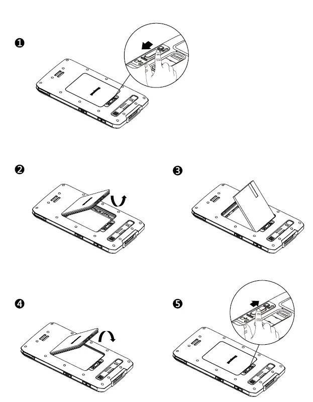 Honeywell EDA711 ScanPal Enterprise Tablet FIG 4